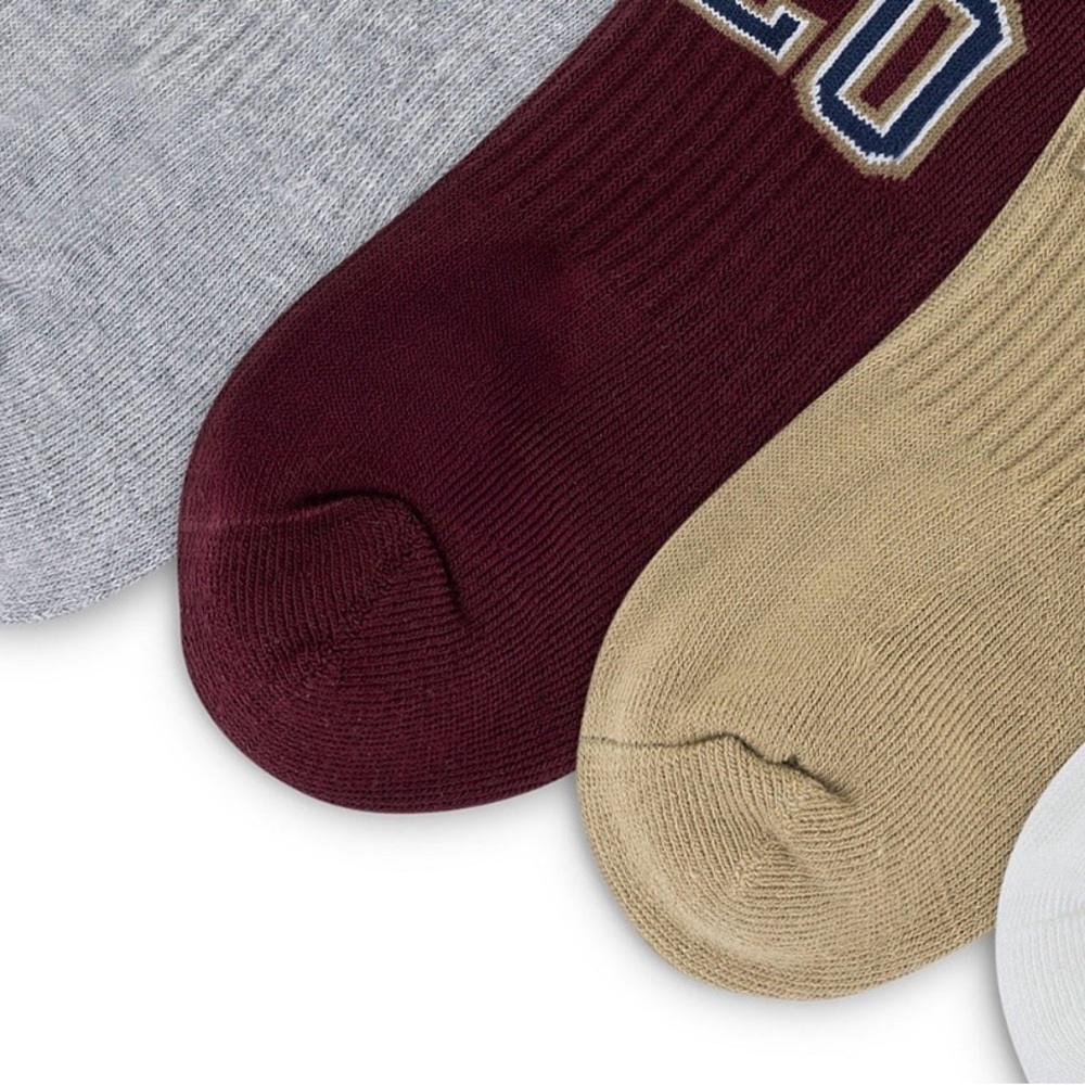 Polo Ralph Lauren Varsity Logo Low Cut Socks - Picture 4 of 11